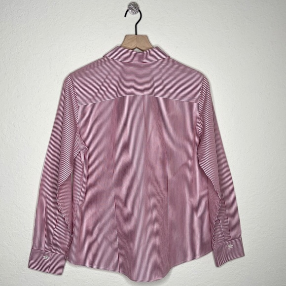 Chico’s Coolmax All Seasons Striped Classic Shirt - Picture 3 of 8